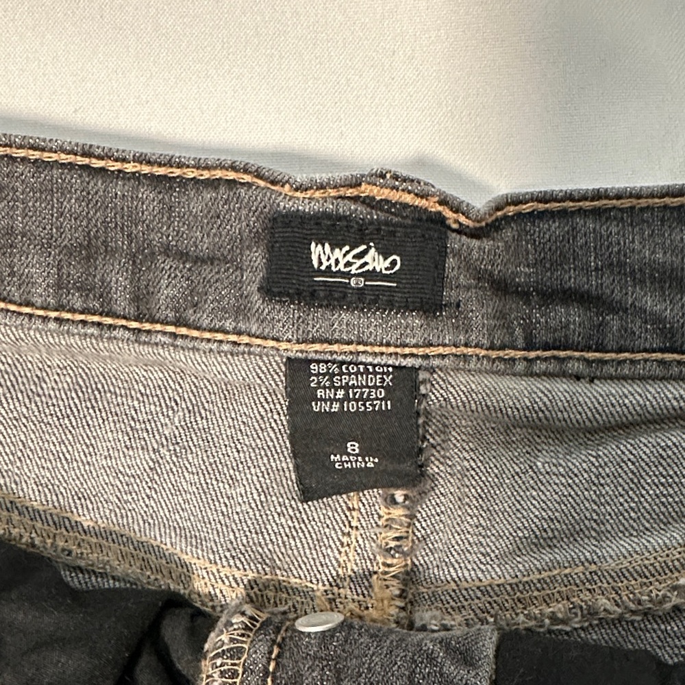 Mossimo Denim Frayed Hem Skirt - Picture 3 of 8